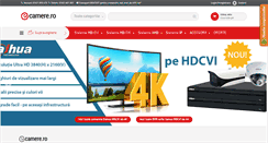 Desktop Screenshot of e-camere.ro